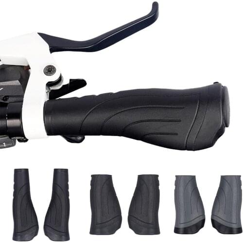 1 Pair Non-slip Bicycle Hand Rest Bar End Lock Swivel Handle Grip Bike Accessory