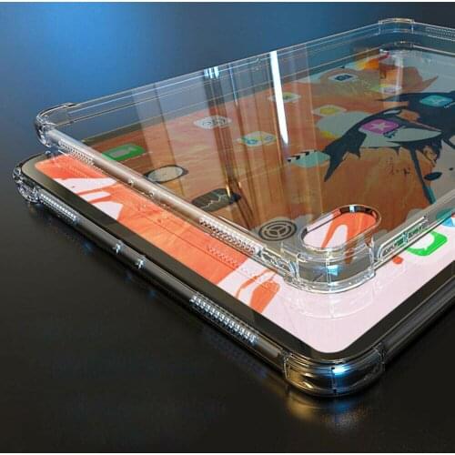 9.7'' Soft TPU Coque for iPad Air 1 Air 2 iPad 2017 2018 9.7 Shockproof Cover Protective Funda For iPad 2018 5th 6th TPU Cover