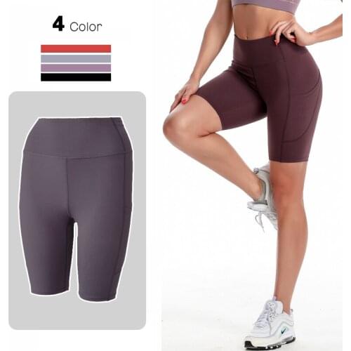 Summer Шорты Женский High Waist Shorts Female WomenS Cycling Shorts Slim Workout Short Pants For Gym Yoga Running