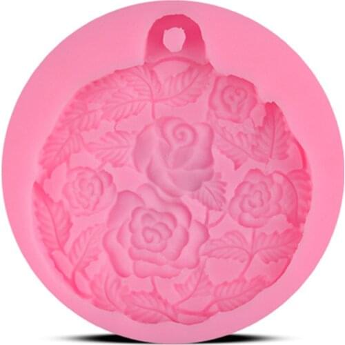 Leaf Flowers Lace Line Silicone Mold Cake Mold Silicone Baking Tools Kitchen Accessories Decorations Fondant DIY E694