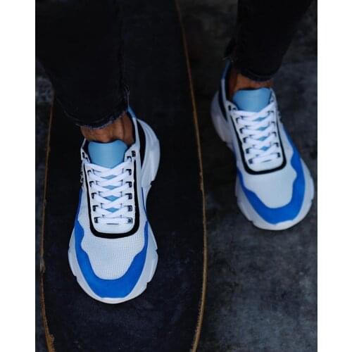 Men Casual Shoes Lac-up Men Shoes Lightweight Comfortable Breathable Walking Sneakers Leather Men Sneakers Leather Men Casual