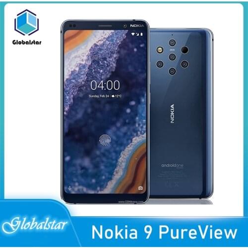 Nokia 9 PureView Refurbished Original Nokia 9 12 MP Camera GPS WIFI FM radio Bluetooth One year warranty Free shipping