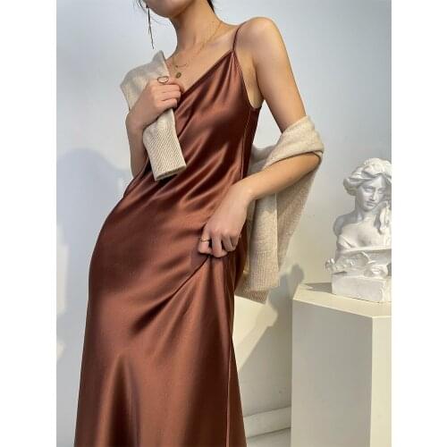 Oeuvrey Pure Color O-neck Girl Tank Tops Women Loose Fit Workout Sleeveless Round Neck Dress