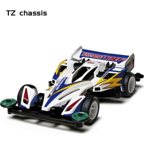 Original tamiya car 19417 Cyclone Magnum TRF fully cowled MINI 4WD SURPER TZ chassis racing car