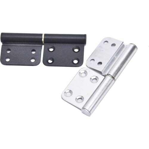 2PCS Stainless Steel Wardrobe Cabinet Hinge Door Bearing Distribution Box Cabinet Door Industrial Box Adjustable Damping Hinge