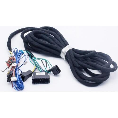 Extension Cable Power Harness for Mercedes Benz Car Radio DVD Player with Amplifier Sound system