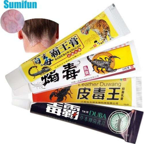 5Types Scorpion Venom Eczema Cream Psoriasis Antibacterial Dermatitis Pruritus Eczematoid Herbal Anti-itching Medical Ointment