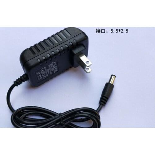 9V 2A power adapter 9V 2000ma pull rod audio wire 9V Monitor charger AC100-240V 50/60HZ