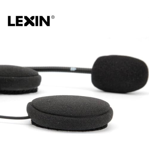 Brand Lexin intercom Headphone Accessories for LX-ET COM Bluetooth Helmet Interphone Intercom Headphone Jack Plug