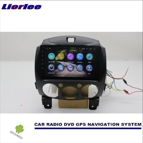 Car Multimedia Navigation Android System For Mazda 2 2007-2014 GPS Player NAVI Camera Radio Stereo HD Screen (NO CD DVD)