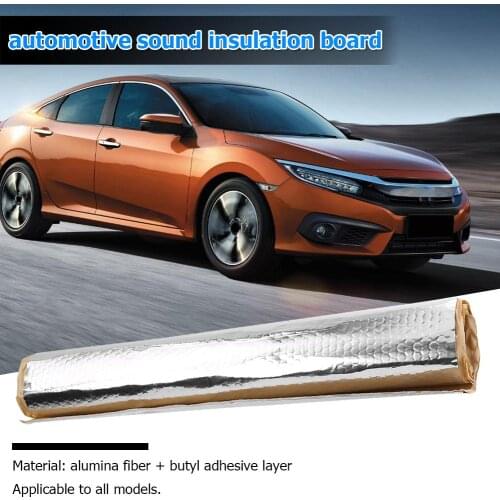 Car Auto Heat Insulation Sound Deadening Mat Alumina Fiber Muffler Silencer Mat with Sufficient Durability and Toughness