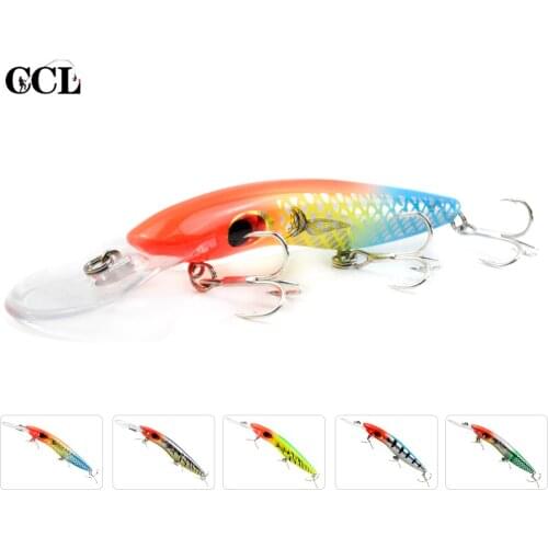 CCLTBA Deepwater Minnow Bait 16cm 26g Floating Big Game Pike Musky Fishing Wobbers Hard Artificial Jerkbait Lures Tackle