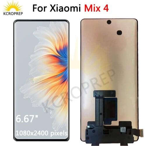 6.67 inch original For XIAOMI MIX 4 lcd Display touch Screen Digitizer assembly For Mi mix4 Mix 4 LCD for mi mix 4 display