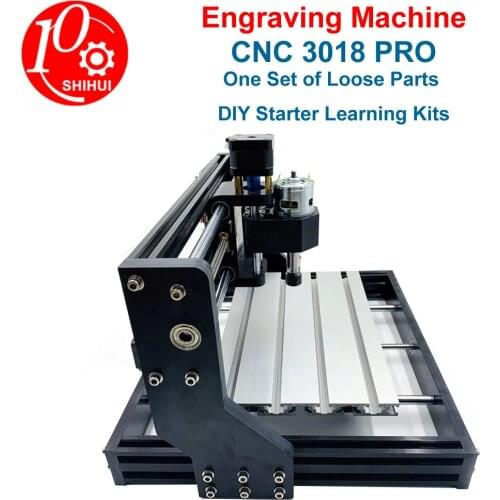 DIY Laser/CNC Engraving Machine 3018 Pro Whole Set Of Parts 500/2500/3500/5500/15000mw Laser 1/1.8 Inch Offline Screen Optional