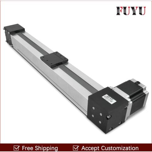 600mm length max speed 3m/s belt drive linear stage motion guide actuator rail for 3d printer automation robot arm kits