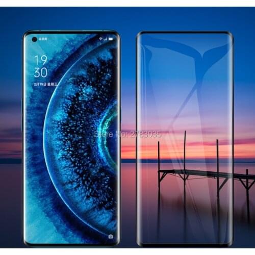 For Oppo Find X2 FindX2 Pro 6.7" 9H Hardness 3D Full Cover Slim Toughened Curved Tempered Glass Film Screen Protector Guard