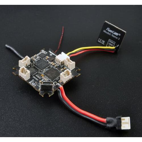 Happymodel Mobula6 Part Crazybee F4 Lite 1S Flight Controller AIO ESC Frsky Flysky Receiver & 25mw VTX For RC Drone Toothpick