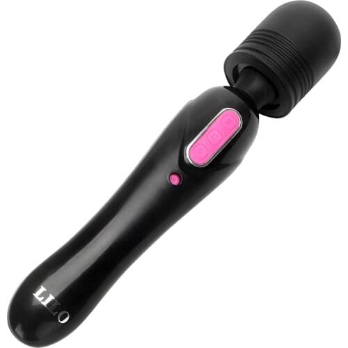 IKOKY Magic Wand Sex Products USB Rechargeable G-spot Rod Vibrators Adult Sex Toys for Women Dual Motors Stimulator Massager