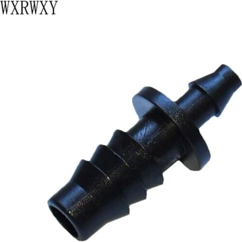 Wxrwxy End plug plastic garden hose plug end connectors irrigation 3/8" hose water seal barbed 1/4" fitting 8/11 200 pcs