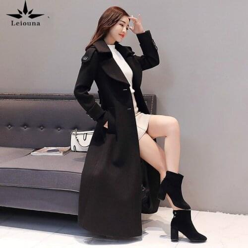 Женские длинные пальто Leiouna China At AliExpress