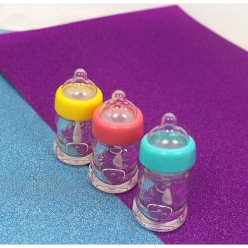 6ml Milk Bottlel Plastic Lipgloss Empty Tube Cosmetic Novelty Lip Gloss Packaging Container