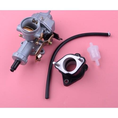 48mm Carburetor Intake Manifold Fuel Filter Kits fit for Honda TRX200 XL200R ATC200E ATC200