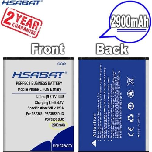New Arrival [ HSABAT ] 2900mAh PSP3530 Battery for Prestigio Muze D3 E3 F3 PSP 3530 DUO PSP3531 PSP3532 DUO Muze A7 PSP7530