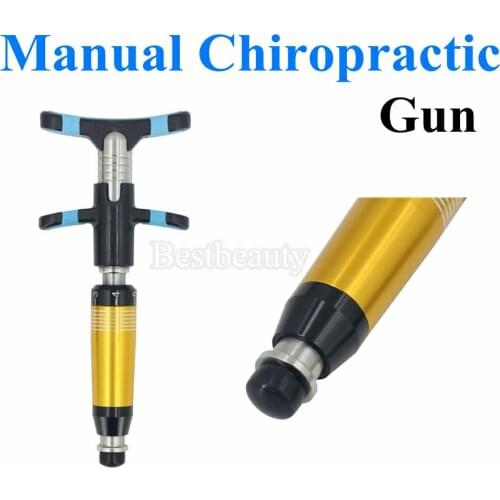 New Chiropractic Adjustable Gun Manual Massage Relaxation Adjusting Therapy Correct The Spine Correctional Chiropractic Tools