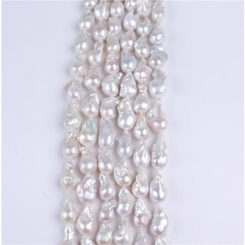 Wholesale 16-20mm big baroque pearl strands