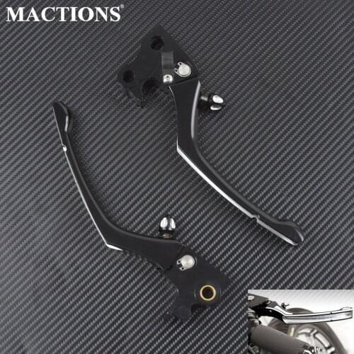 Motorcycle Regulator Brake Clutch Levers Aluminum Set For Harley Sportster XL 883 1200 48 Iron 2004-2009 2010 2011 2012 2013