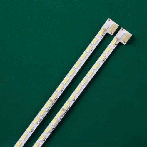 2pcs 606mm LED Backlight strip 72 Lamp For LG lnnotek 48"TV VNB 7020PKG 72EA REV0.2 VESTEL VES480UNVS-M01 VES480UNVS-3D-M01