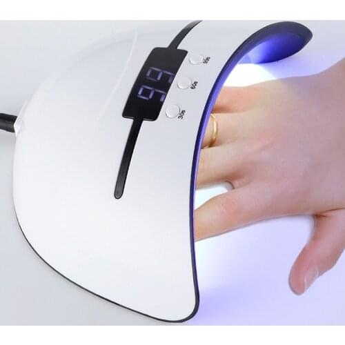Dropshipping USB LED Uv Lamp Nail Dryer Machine Gel Curing Lamp Light Nail Art Tool Blue Light Nail Gel Nail Polish Dryer