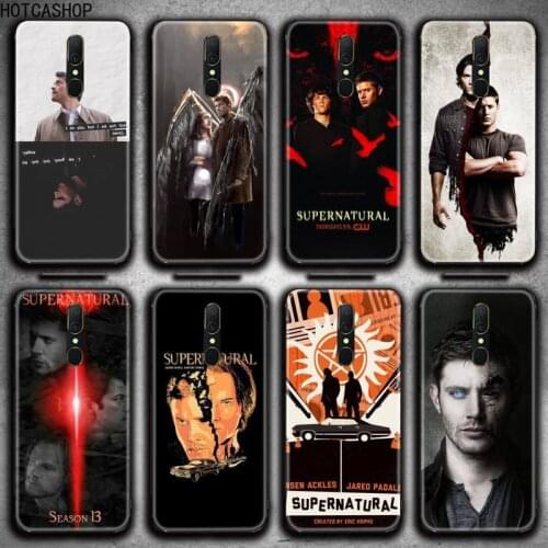 TV series Supernatural Poster Phone Case For Oppo A5 A9 2020 Reno2 z Renoace 3pro A73S A71 F11