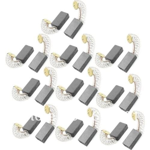 20pcs 3/16"x5/16"x37/64" Motor Carbon Brush 4.9x7.8x14.8mm Springs Electric Angle Grinder Drill Saw Hammer for Bosch Power Tool