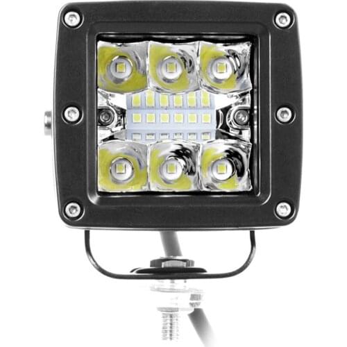 Universal 3 Inch Led Work Light 48W 9600LM Aluminum Housing flood+spot light Waterproof SUV Bumper Reverse Lamps