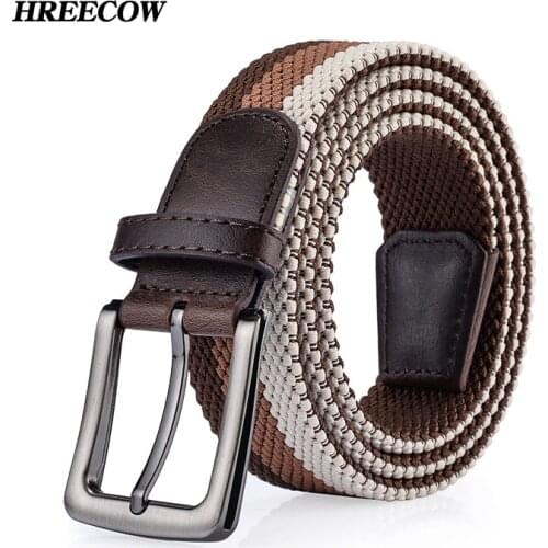 Unisex Breathable Military Belt Tactical Belt Men & Women High Quality elastic Belts For Jeans Male Canvas Straps 6 Colors