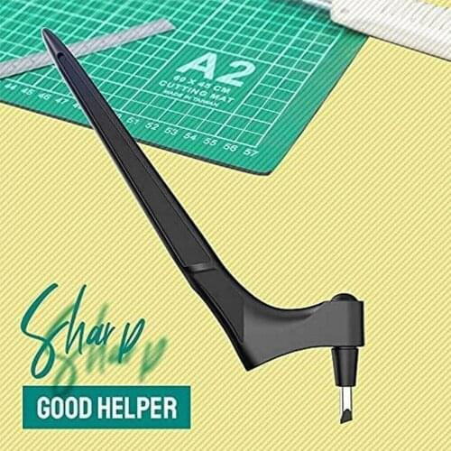 360 Rotating Blade Paper-Cutter 3 Replace Blade Craft Cutting Knife DIY Art Wear-Resisting Art Craft Cutting Tools