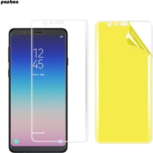 3D screen protector for Samsung galaxy A8S A6S A9S A8 Plus A9 star lite 2018 hydrogel film Screen guard gel protective film