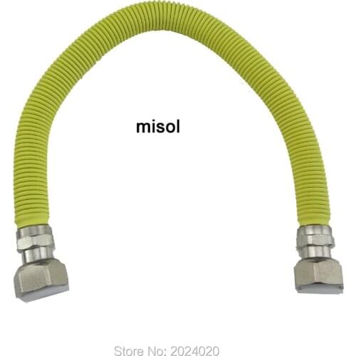 1 pcs of 40cm 1/2" DN15 (BSP) Flexible Stainless Steel hose Tubing Pipe Piping Solar Water Heater