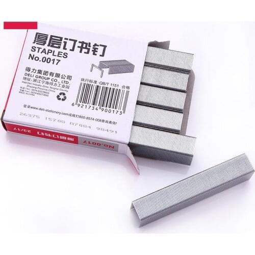 10Pack x 1000Pcs 23/17 Heavy Duty Metal Staples Silver Color Paper Capacity 120 Sheets Home School Office Binding Clip Tool 0017