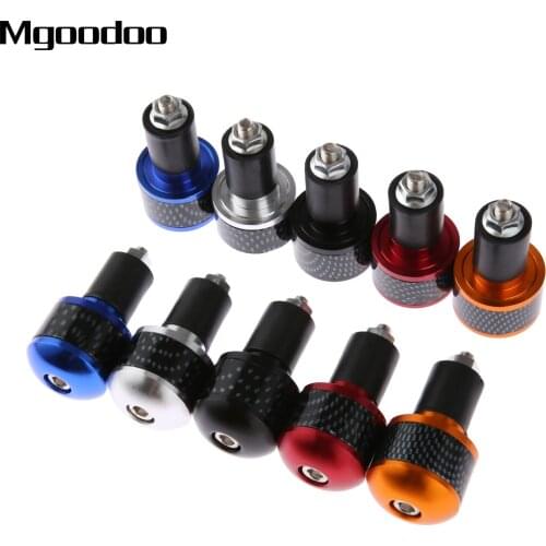 Motorcycle Accessories 22MM Handlebar Grips Handle Bar Cap End Plugs For Honda Yamaha Suzuki Triumph Ktm Aprilia Ducati Benelli
