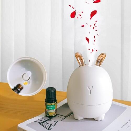 320ML Ultrasonic Air Humidifier USB Aroma Essential Oil Diffuser Car USB Fogger Mist Maker Air Diffusers For Home Office Car