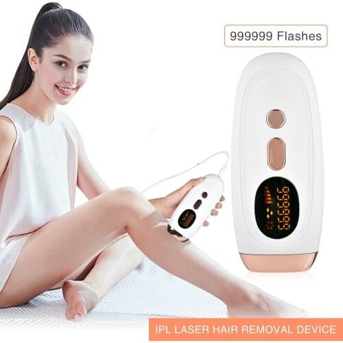 999999 Flashes New Laser Epilator Permanent Professional IPL Laser Hair Removal Instrument depiladora Painless electric Epilator