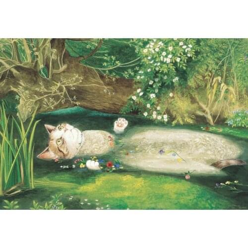 5D Diy Diamond Painting Cat Cross Stitch Set Full Drill Square Round Embroidery Mosaic Art Picture of Rhinestones Home Decor