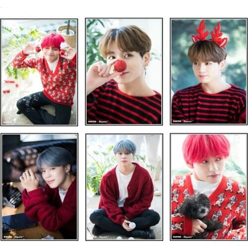 DIY diamond painting Kpop Bangtan poster Boys full diamond circle diamond embroidery 5D cross stitch decoration home