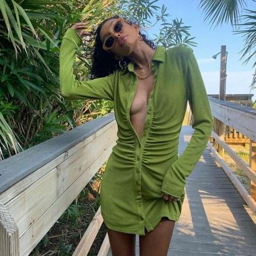 CORZZET Fashionable Shirt Dresses