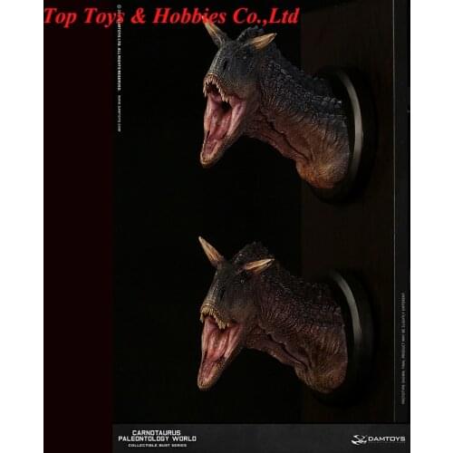 DAMTOYS MUS005 B Museum Series Carnotaurus Male Head Statue for collection in stock