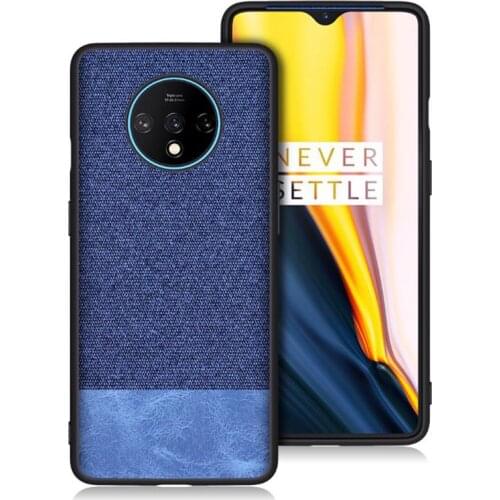 For Oneplus 8 pro Case oneplus 8 7 7T Pro Case Back Cover Shockproof Fabric +TPU 7PRO 8 Oneplus 7 t Luxury Funda Cloth Text