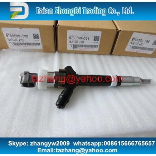 Genuine and new common rail injector 095000-5881 095000-5880 for 23670-30050 23670-39095 23670-39096