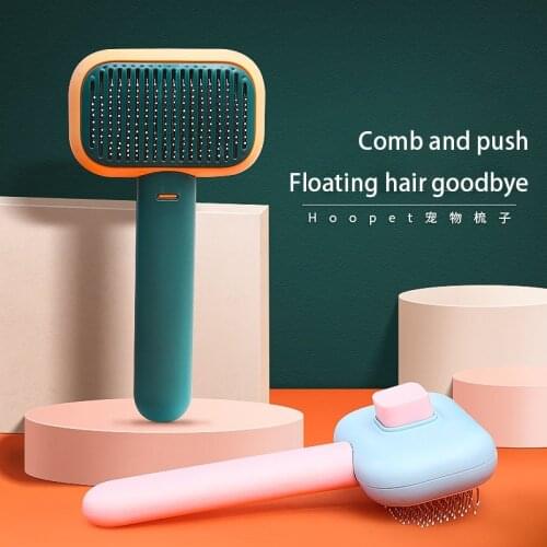 Pet Brush Pet Cleaning Comb Small, Medium And Large Dog Combing Dog Brush For Small Dog Self-cleaning Brush Into Kittens Massage